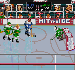 Hit the Ice (USA) In game screenshot